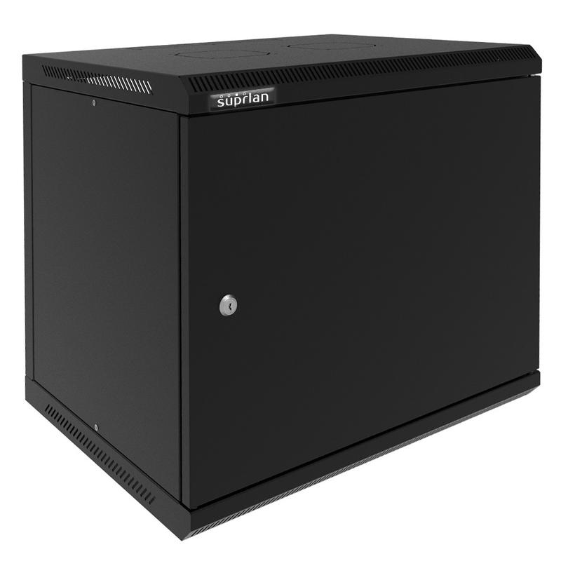 шкаф телекоммуникационный настенный твс-9u-600-600-мр-9005 suprlan 05-2097-b от BTSprom.by