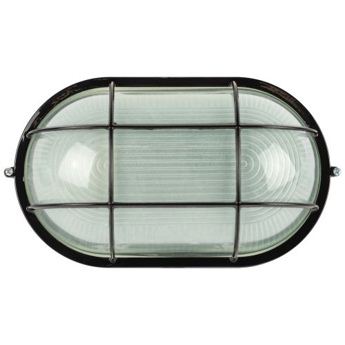  Светильник НБП 04-100-002 1х100Вт E27 IP54 акватермо алюм./стекло овал с решеткой черн. Эра Б0063913 фото в каталоге от BTSprom.by