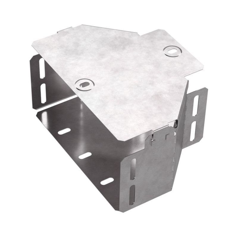 Переходник для лотка симметричный 200х100х100 с крышкой Стандарт Промрукав PR16.0475 от BTSprom.by