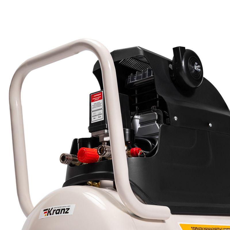  Компрессор воздушный KR-1500/50 1500Вт 280л/мин 50л Kranz KR-16-1152 фото в каталоге от BTSprom.by