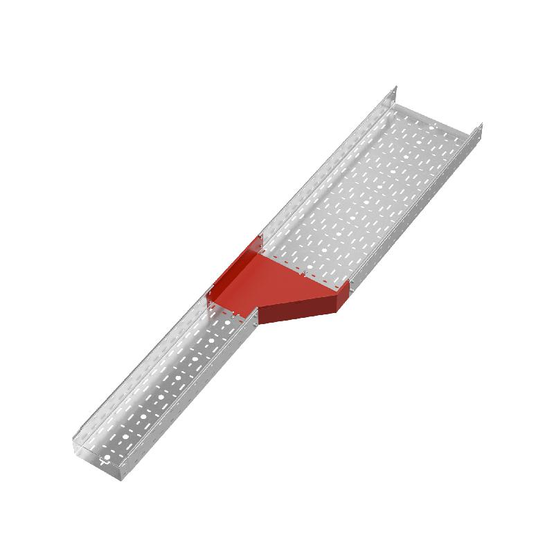 Переходник для лотка правый 100х200-400 "ПЛЮС" PDplus100-200-400-R INOX304 КМ PL5803 фото в каталоге от BTSprom.by