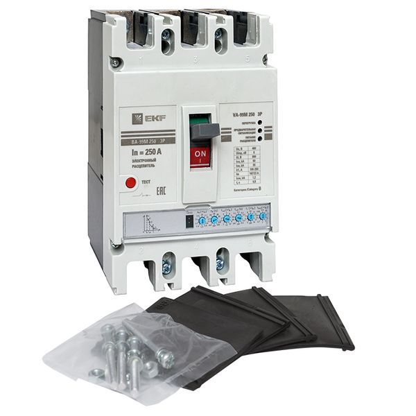  Выключатель автоматический 3п 250/250А 50кА ВА-99М PROxima электр. расцеп. EKF mccb99-250-250me фото в каталоге от BTSprom.by