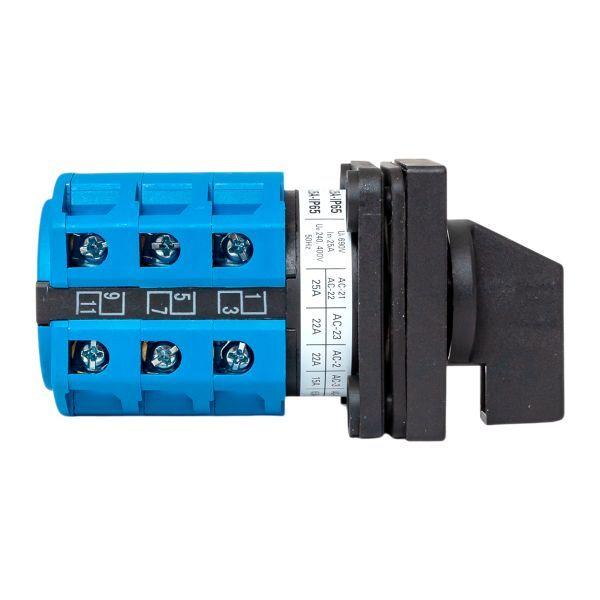  Переключатель кулачковый ПК-1-43 3п 25А "1-0-2" IP65 EKF pk-1-43-25-65 фото в каталоге от BTSprom.by