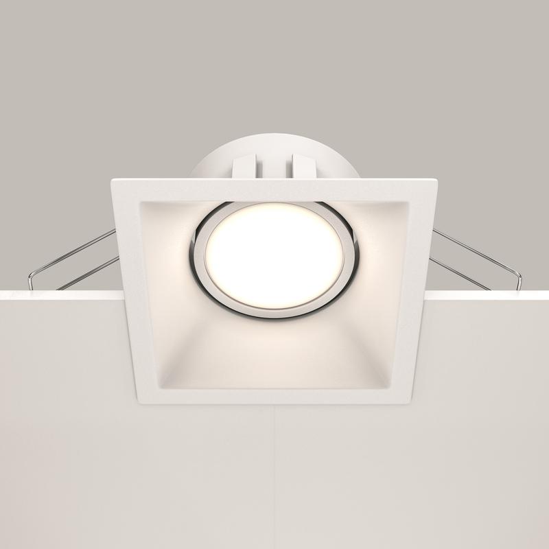  Светильник Dot 10Вт GU10 встраив. Maytoni DL029-2-01W фото в каталоге от BTSprom.by