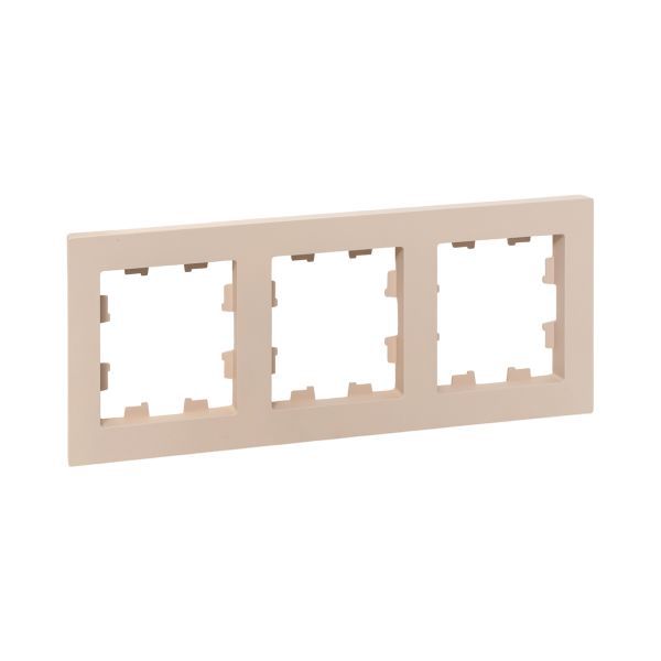 рамка 3-м эпика пластик крем. ekf up1-fpi-03 от BTSprom.by