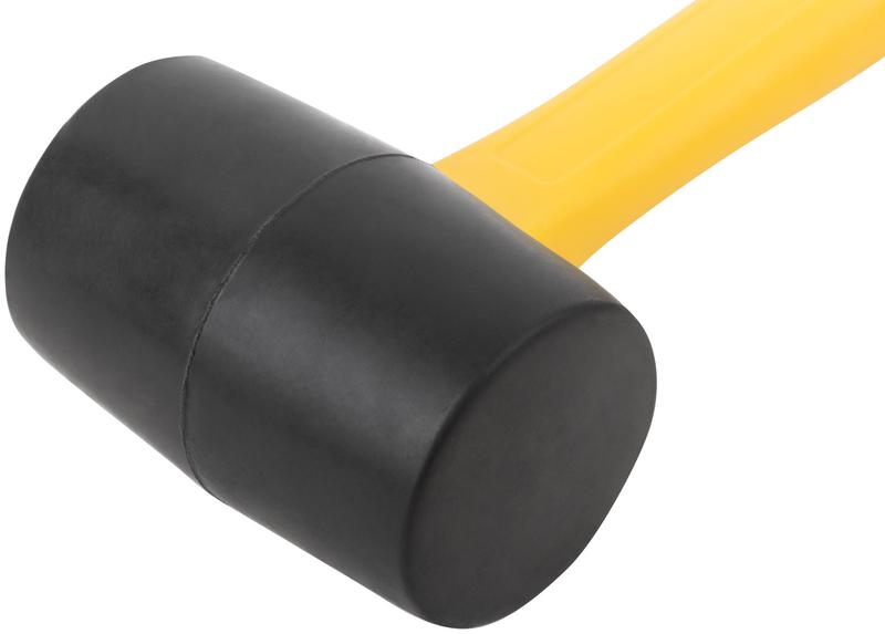  Киянка 80мм 900г фибергласовая ручка резинов. FIT 45515 фото в каталоге от BTSprom.by