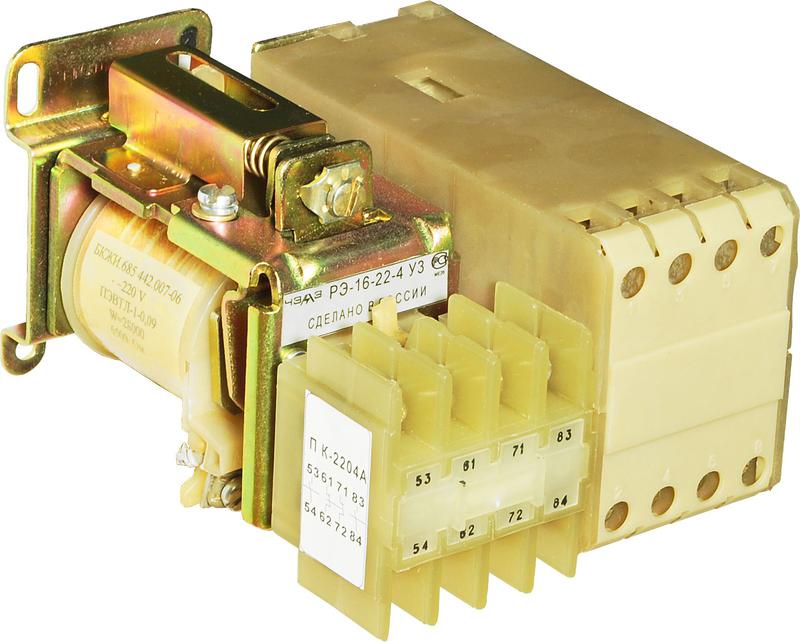 реле промежуточное рэ-16-22-4-110в пост. чэаз a8119-77964385 от BTSprom.by