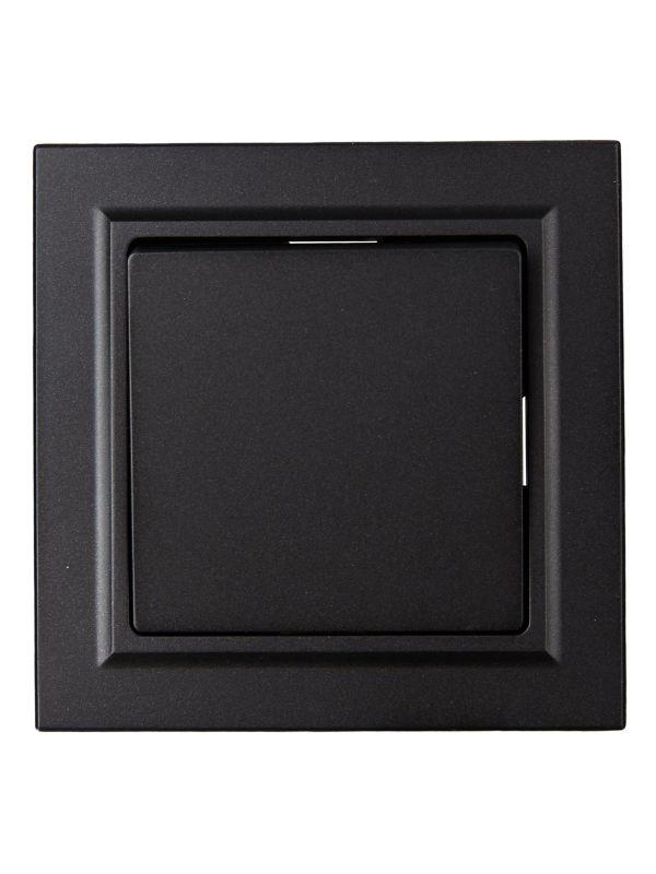  Выключатель 1-кл. СП BRITE ВСР10-1-0-БрЧ 10А в сборе черн. IEK BR-V10-0-10-K02-F фото в каталоге от BTSprom.by