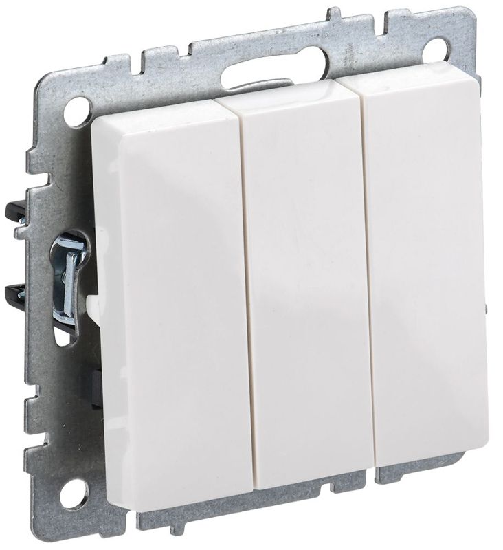 выключатель 3-кл. сп brite вс10-3-0-брб 10а механизм бел. iek br-v30-0-10-k01 от BTSprom.by