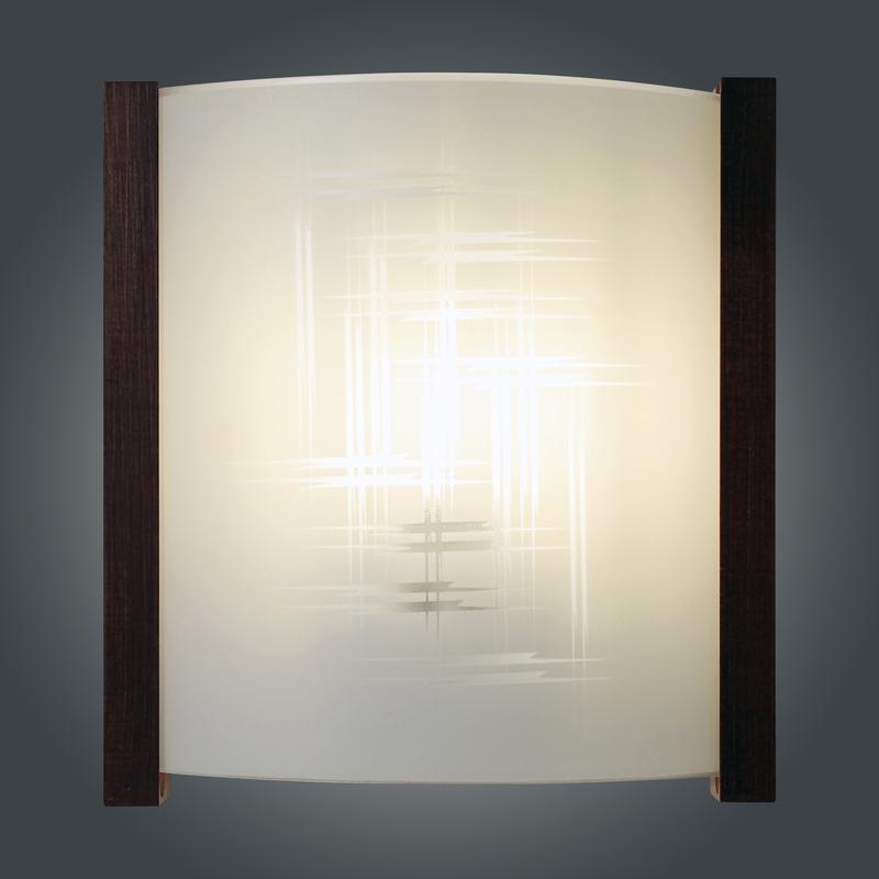  Светильник НББ 01-60-502 "Карелия" 260х245х77 "Элегант" матов./вишня (инд. упак.) Элетех 1005206020 фото в каталоге от BTSprom.by