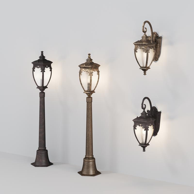  Светильник Fleur 1х60Вт E27 IP44 ландшафтный Maytoni O414FL-01BZ1 фото в каталоге от BTSprom.by