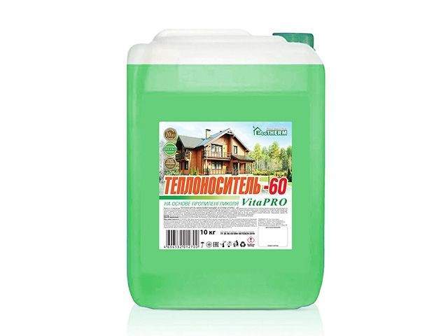 теплоноситель экотерм  vitapro (-60с) кан. 10 кг., ecotherm от BTSprom.by