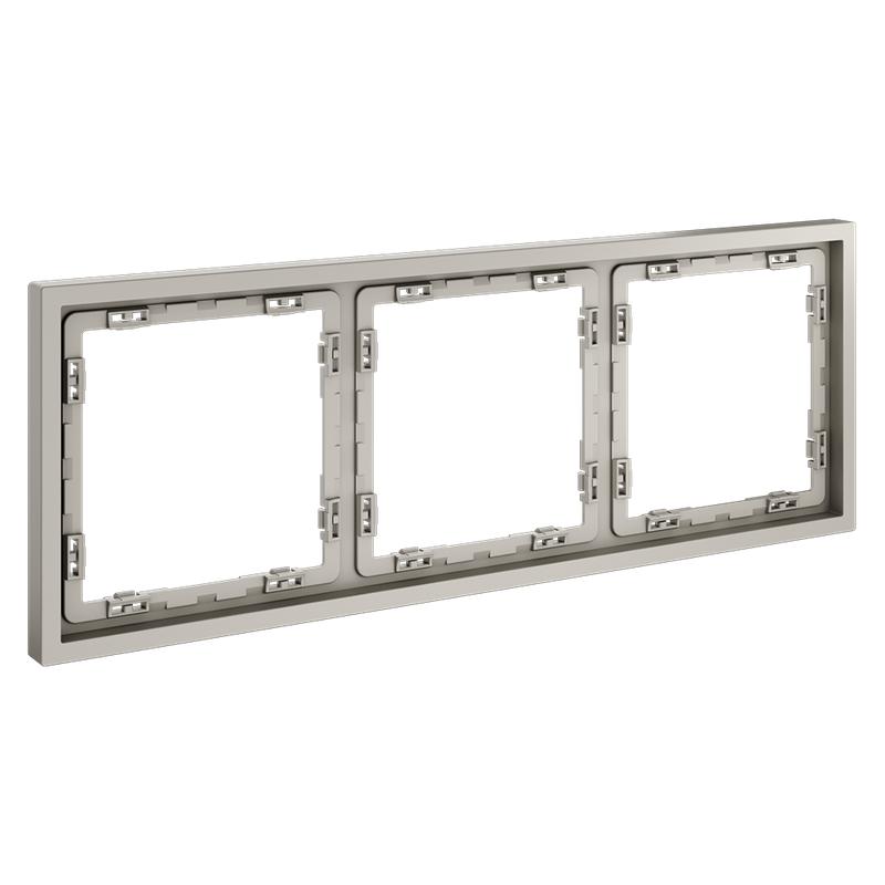  Рамка 3-м S70 пластик. кашемир Voltum VLS100303 фото в каталоге от BTSprom.by