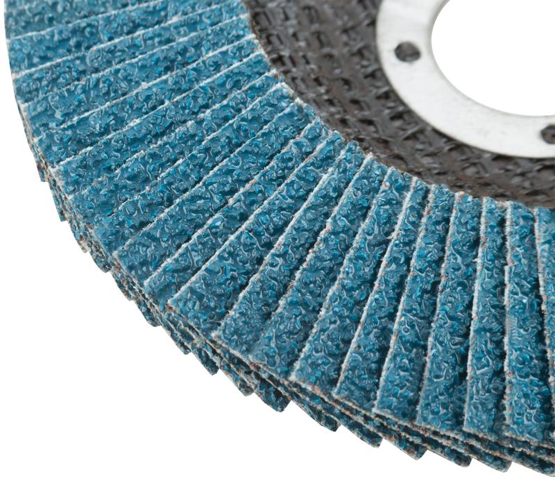  Круг лепестковый торцевой циркониевый Profi Plus 125х22.2мм Р36 80 лепестков Cutop 72-12536 фото в каталоге от BTSprom.by