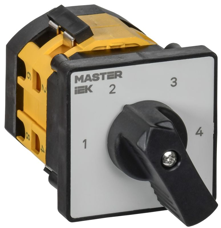 переключатель кулачковый 10а (сх. 83) стандартная рукоятка iek mi-cs10-010-083 от BTSprom.by