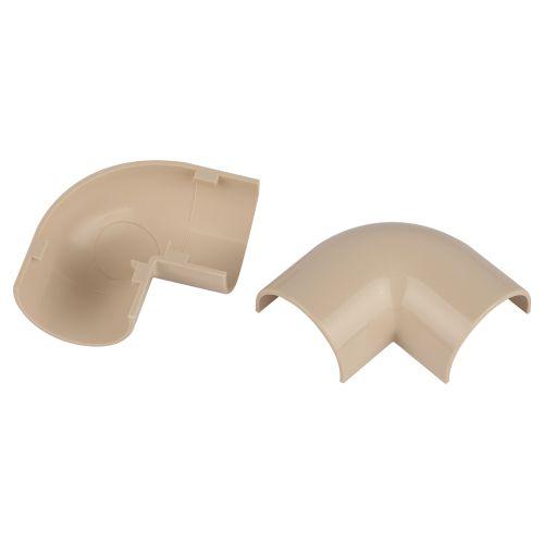 угол для кабель-канала полукруглого 90град. 20х12мм t-90-kk-20-12-b беж. (уп.2шт) эра б0064979 от BTSprom.by