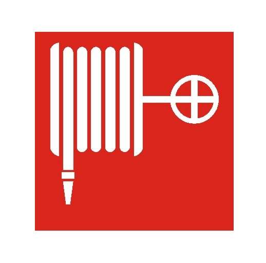 пиктограмма "пожарный кран" ппб 0001 105х105 ст 2502001110 от BTSprom.by