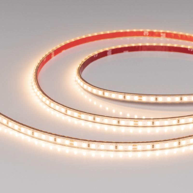 лента светодиодная rtw-ps-a140-7mm 24в warm 3000к 10вт/м ip67 герметичная (уп.5м) cri>90 arlight 058506 от BTSprom.by