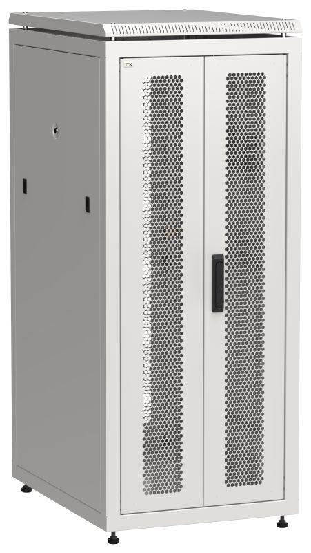 шкаф сетевой linea n 19дюйм 28u 600х800мм передн. перфорир. распашная двустворчат. задн. перфорир. сер. itk ln35-28u68-2pp от BTSprom.by