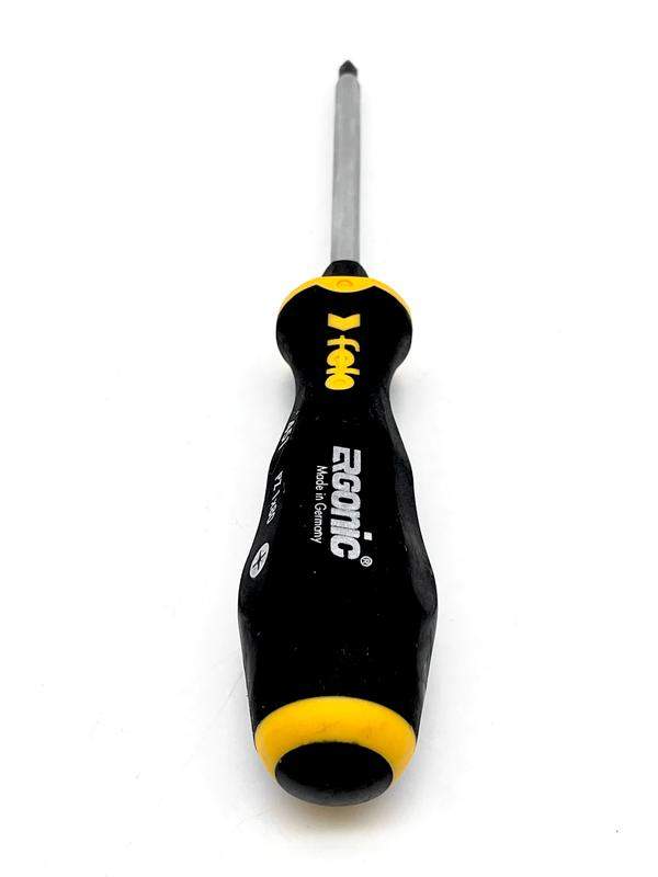Отвертка крестовая ударная Ergonic PZ 1х80 Felo 45110240 фото в каталоге от BTSprom.by  Отвертка крестовая ударная Ergonic PZ 1х80 Felo 45110240 фото в каталоге от BTSprom.by