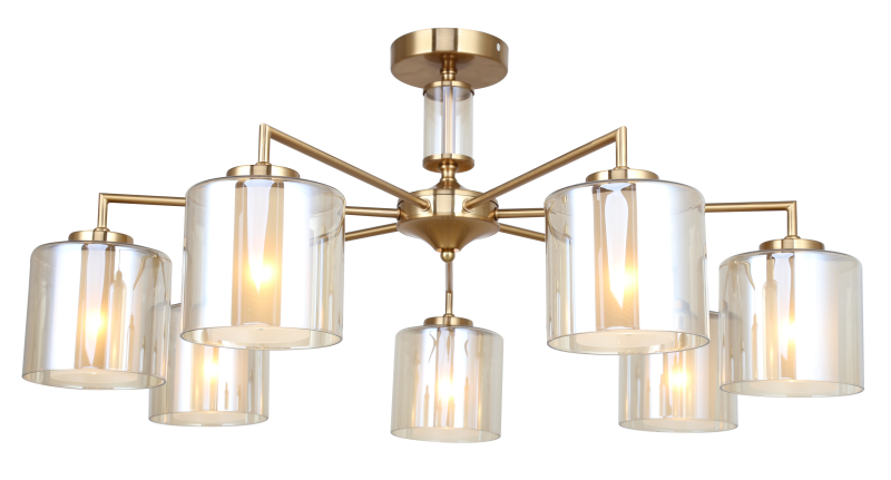 люстра adelina 3166-307 7хе14 40вт модерн rivoli б0062137 от BTSprom.by