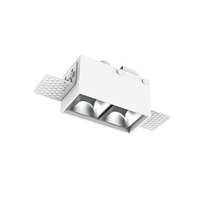 светильник светодиодный dl-box reflect multi 1x2 trimless 80х43х63 8вт 4000к 24град. встраив. ral9003 бел. муар varton v1-r0-00627-20l20-2000840 от BTSprom.by