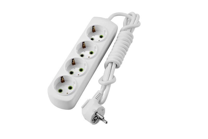 удлинитель 4х2м с заземл. letitia lezard 721-0402-401 от BTSprom.by