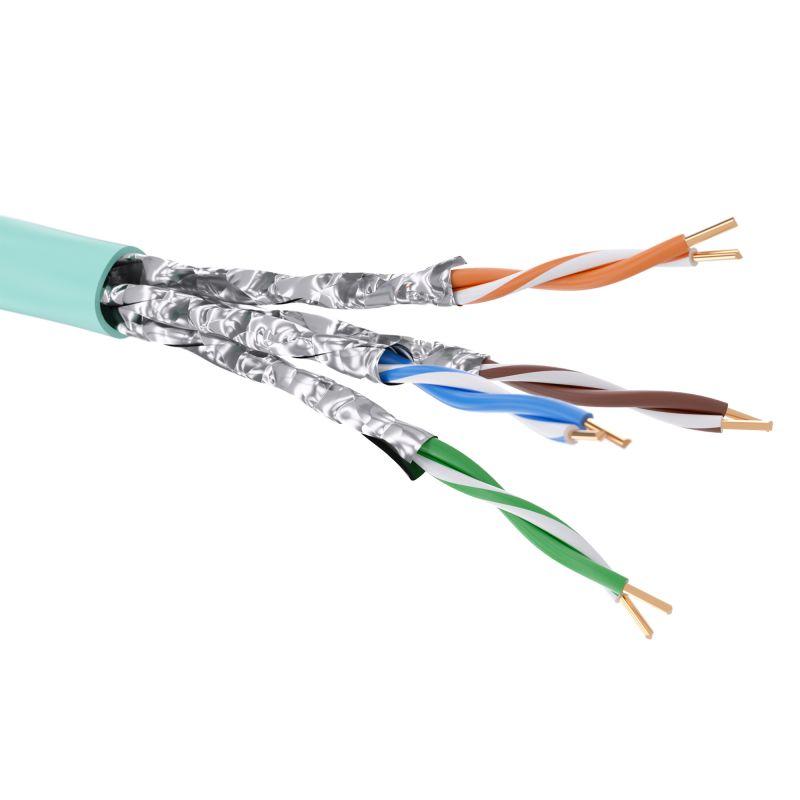 кабель cat 6а u/utp нг(а)-hf (бухта 500м) аква dkc rn6auua01aq от BTSprom.by