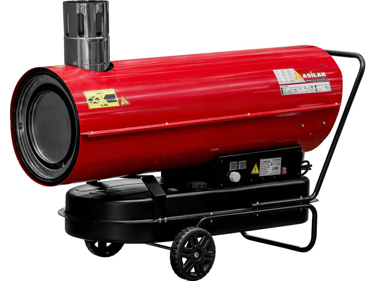  Нагреватель воздуха диз. ASILAK  SLD-50003 непрям (Мощность 50кВт, Производительность 780 м3/ч, Термостат) AS6312-7 фото в каталоге от BTSprom.by