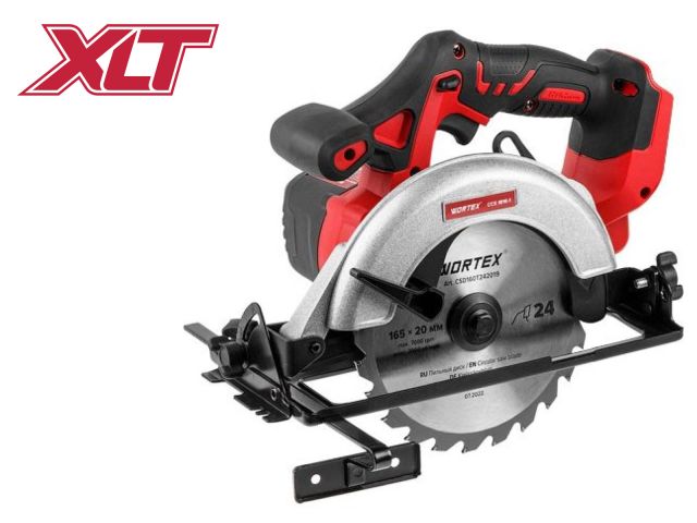 аккум. циркулярная пила wortex ccs 1816-1 в кор. all1 xlt solo 18 в, 165 мм, до 55 мм (18.0 в, без аккумулятора и зу, 165х20 мм, до 55 мм) 0329202 от BTSprom.by