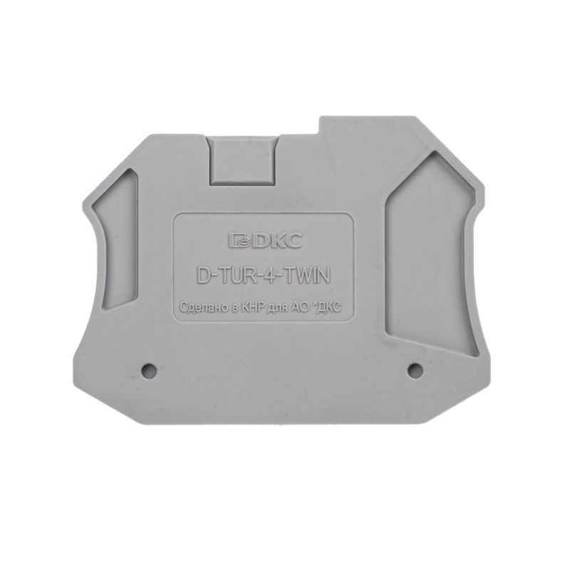 изолятор торцевой для клемм tur-2.5-twin (уп.100шт) dkc d-tur-2.5-twin от BTSprom.by