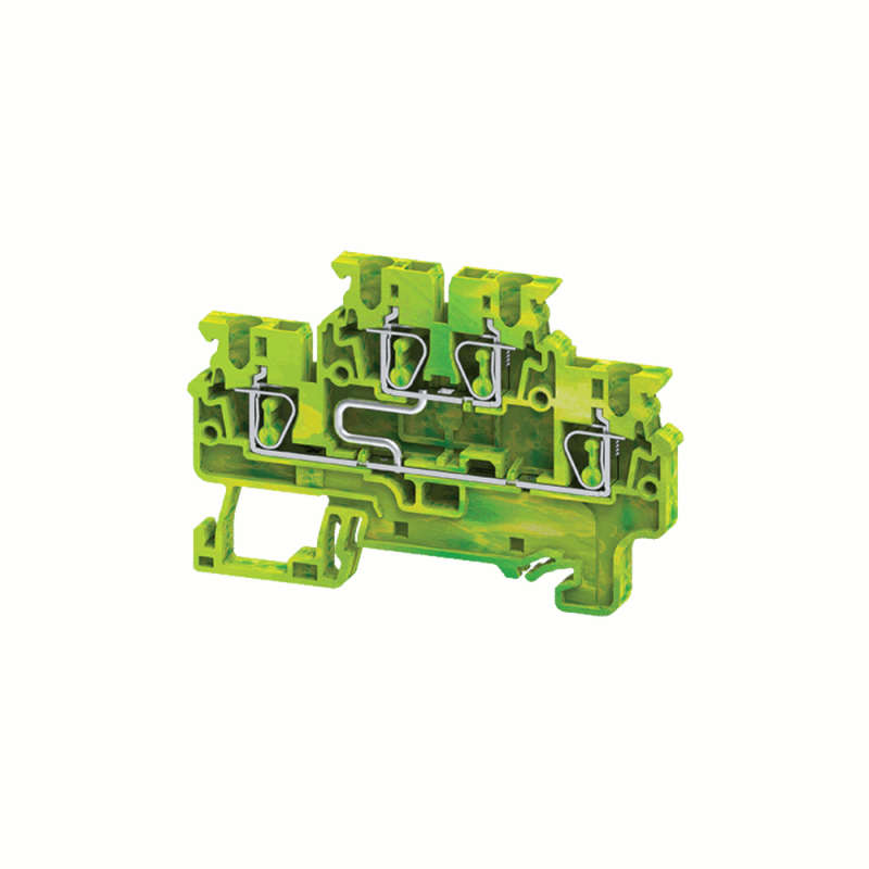 клемма заземляющая пружинная opticlip cxdlg-2.5-2l-pe-i-s-(0.2-2.5)-pen кэаз 332739 от BTSprom.by