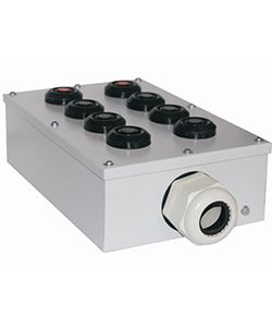 пост управления пку-15-21.241-54у2 (6хке081/2(1з+1р) черн.+2хке081/2(1з+1р) красн.+pg-36) электротехник et008543 от BTSprom.by