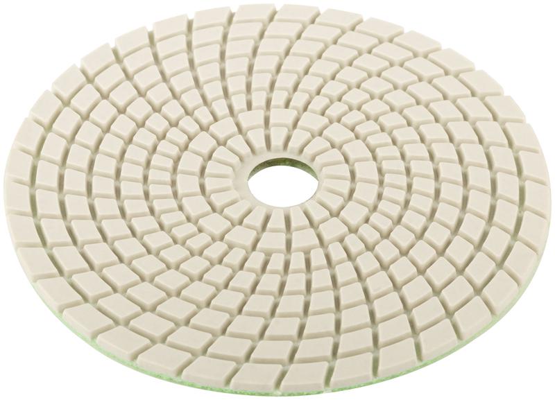  Круг шлифовальный алмазный гибкий АГШК (липучка) влажное шлифование 125мм Р1500 FIT 39886 фото в каталоге от BTSprom.by