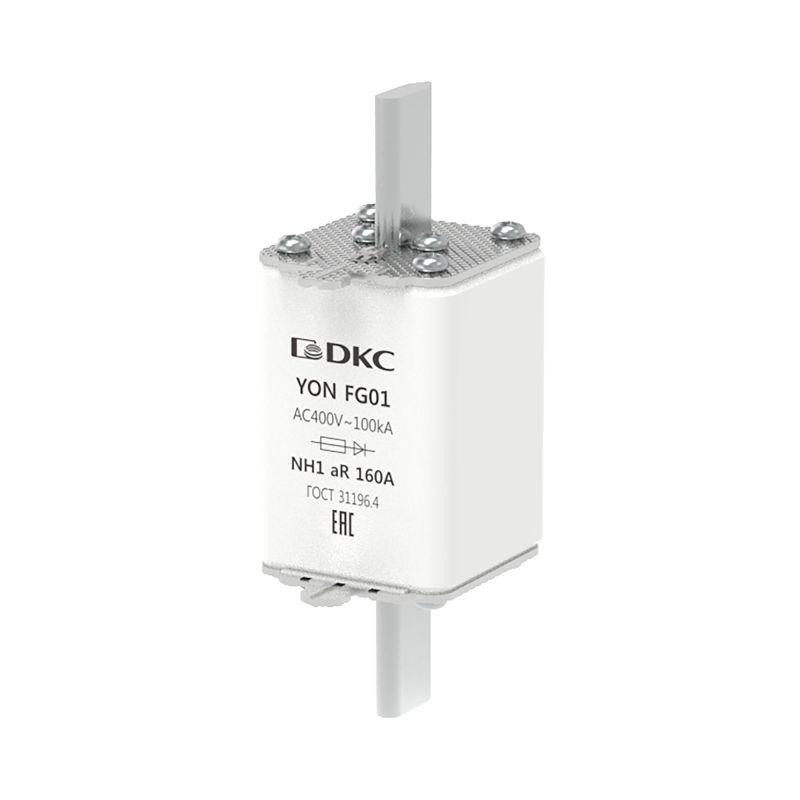 предохранитель yon ножевого типа fg1 160а 400в хар-ка ar dkc 1fg01-0160-400v-ar от BTSprom.by