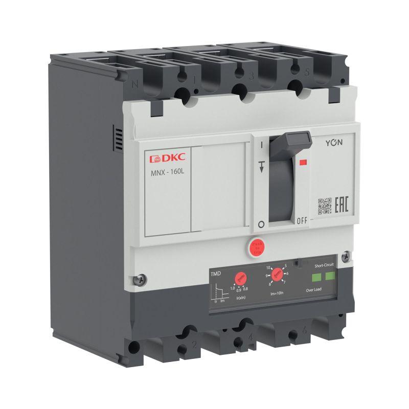 выключатель автоматический 3n 160а 70ка pro mnx160l при ac415v расцепитель tmd yon mnx160l3ntmd0160 от BTSprom.by