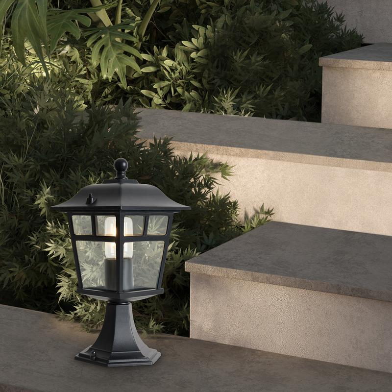  Светильник Eve 1х40Вт E27 IP44 ландшафтный Voltega VGL7212FL-01B фото в каталоге от BTSprom.by