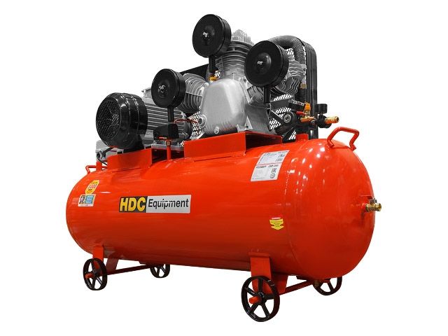 компрессор hdc hd-a203 ременной (900 л/мин, 10 атм, ременной, масляный, ресив. 200 л, 380 в, 6.50 квт) (hdc equipment) hd-a203 от BTSprom.by