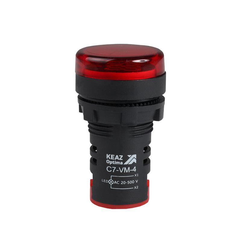 индикатор напряжения optisignal compact d22 с7-vm-4 красн. 20-500в ac ad22vm кэаз 362189 от BTSprom.by
