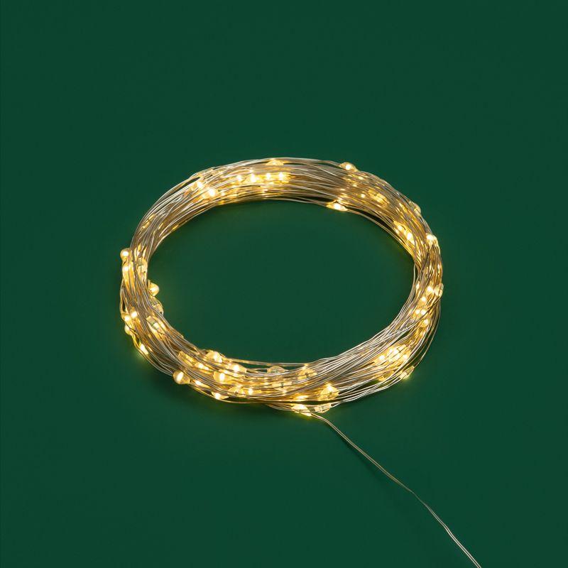  Гирлянда светодиодная "Роса" 10м 100LED тепл. бел. 1Вт IP20 USB Neon-Night 315-976 фото в каталоге от BTSprom.by