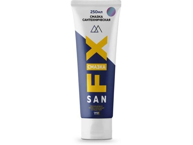 смазка силиконовая канализационная 250 мл. sanfix 40720 от BTSprom.by