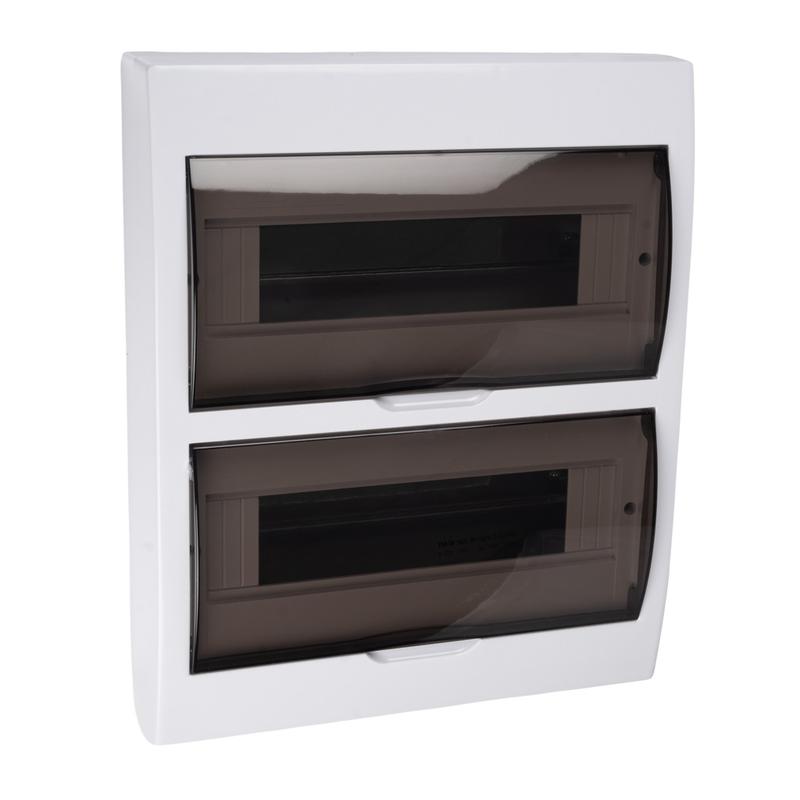 бокс модульный накладной pdb/w 1024 wh (щрн-п-24) ip41 пластик. pro jazzway 5071698 от BTSprom.by