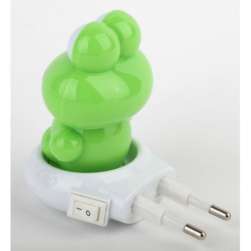  Светильник NN-608-SW-GR ночник "Лягушонок" зел. ЭРА Б0019100 фото в каталоге от BTSprom.by