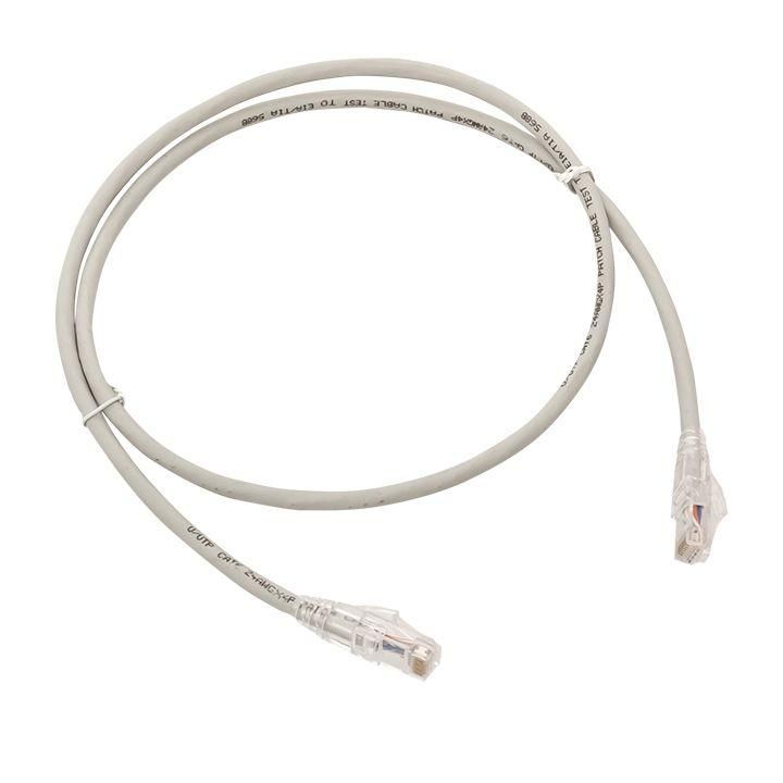 патч-корд кат.6 utp экранир. lszh сер. 1.0м teracom pro ekf trp-6utp-lsh-1m-gy от BTSprom.by
