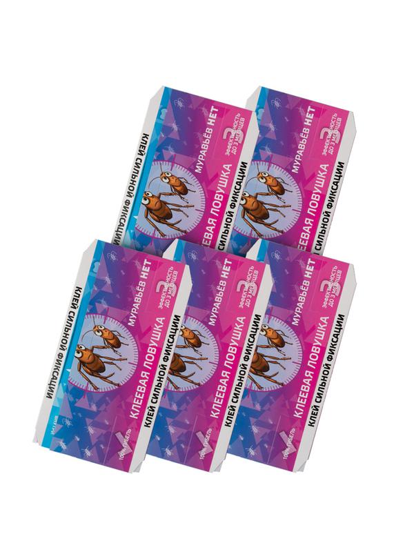 ловушка клеевая от тараканов и муравьев (уп.5шт) космос koc_gh335_5 от BTSprom.by