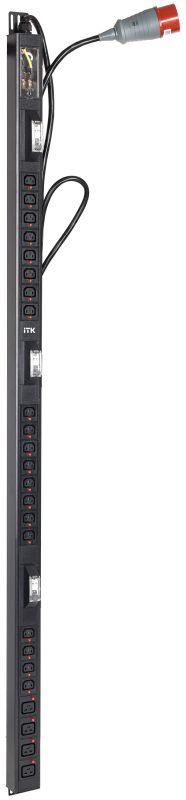 блок распределения питания base pdu pv1113 36u 3ф 32а 20c13 4c19 3м iec60309 itk bs-pv42-20c13-04c19-13 от BTSprom.by