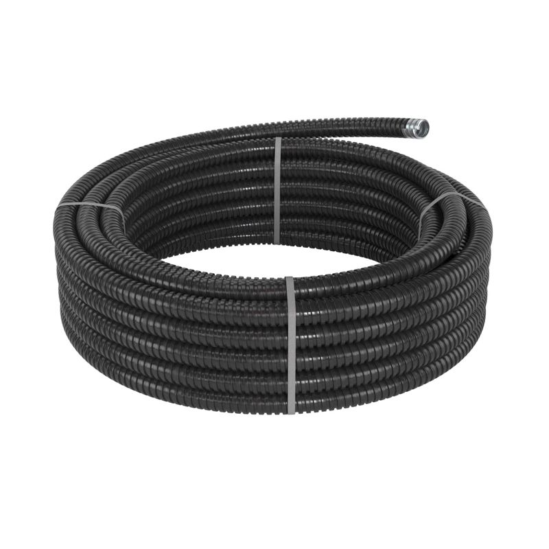  Металлорукав DN 20мм в герметичной ПВХ изоляции низкотемпературный Dвн.20.5мм Dнар.25.5 50м черн. DKC 6071R-020NCR фото в каталоге от BTSprom.by