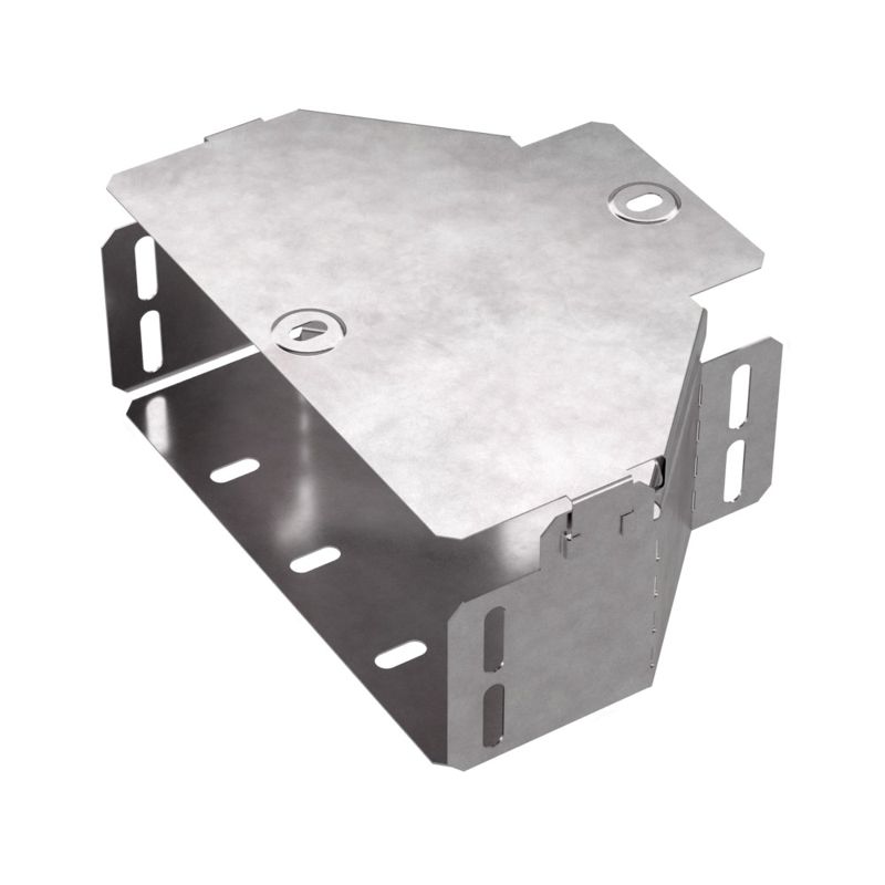 Переходник для лотка симметричный 200х100х80 с крышкой Стандарт Промрукав PR16.0473 от BTSprom.by