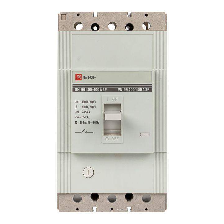  Выключатель нагрузки 3п ВН-99 400/400А EKF sl99-400-400 фото в каталоге от BTSprom.by