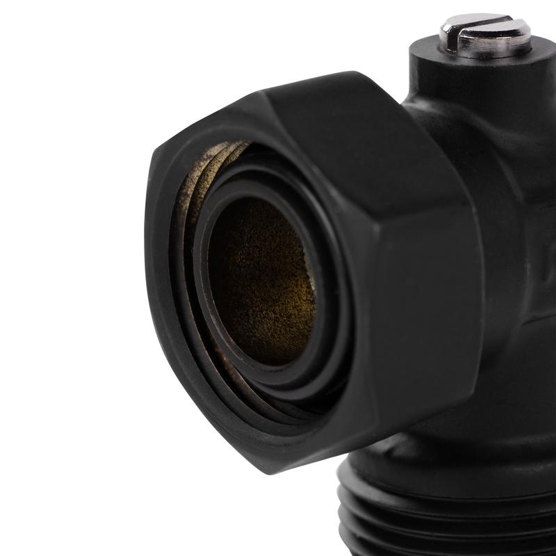  Набор нижнего подключения угловой раздельный 3/4х3/4ЕК черн. Royal Thermo НС-1559437 фото в каталоге от BTSprom.by